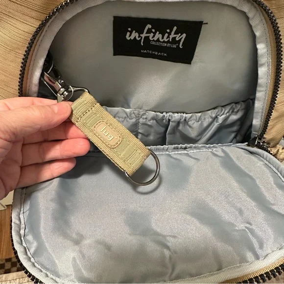 Lug Hatchback Infinity Collection Classic Tan Backpack - Picture 5 of 16